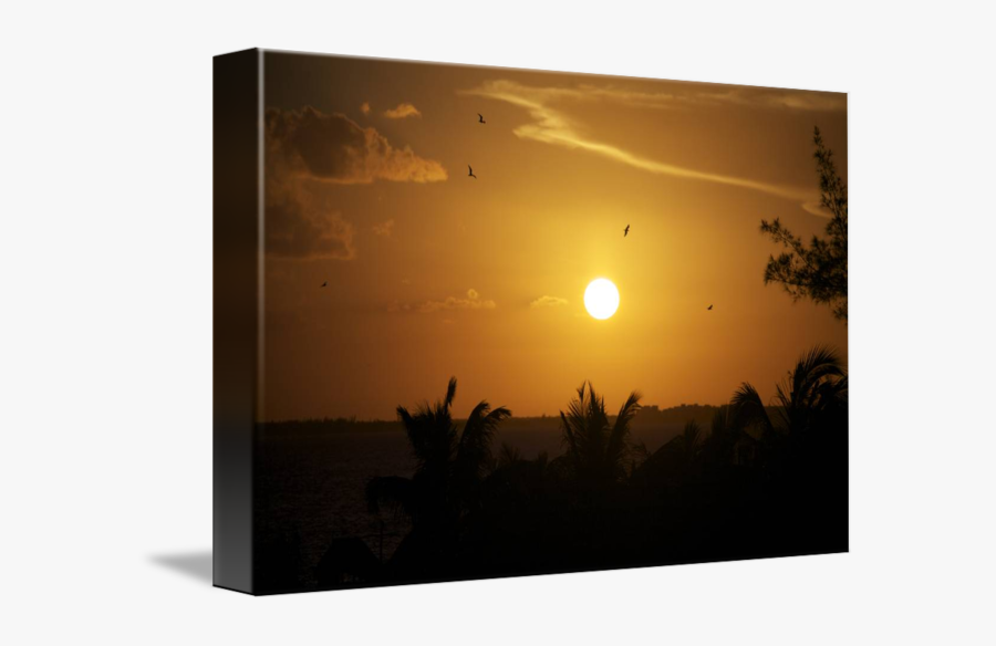 Clip Art Sunset By Ruth Roth - Sun, Transparent Clipart