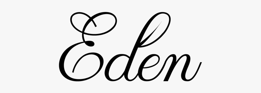 Eden Logo, Transparent Clipart