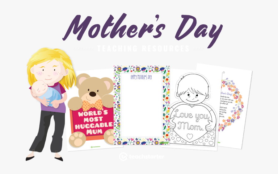 Mother's Day, Transparent Clipart