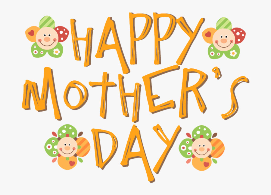 Mothers Day File - Happy Mothers Day Words Png, Transparent Clipart
