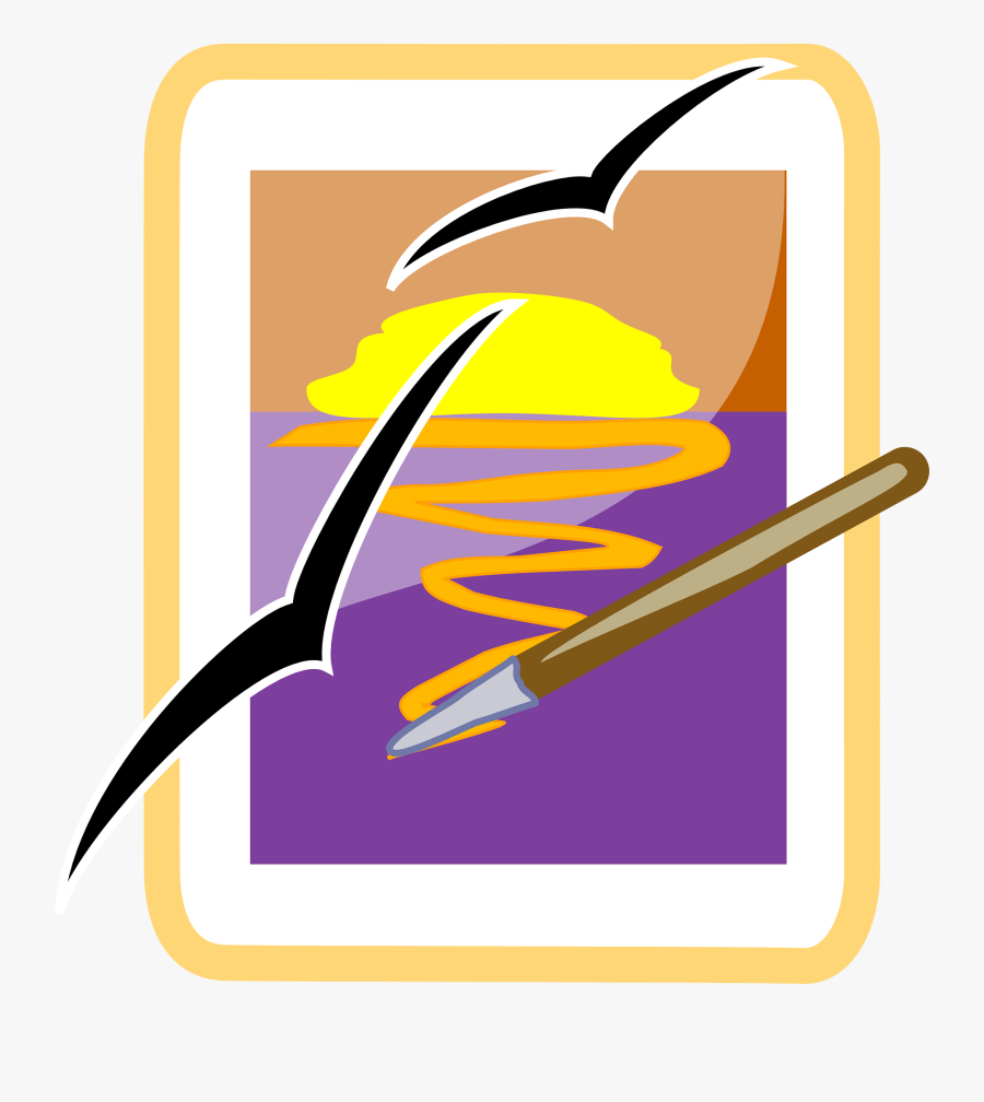 Drawing On Photos Icon Png, Transparent Clipart