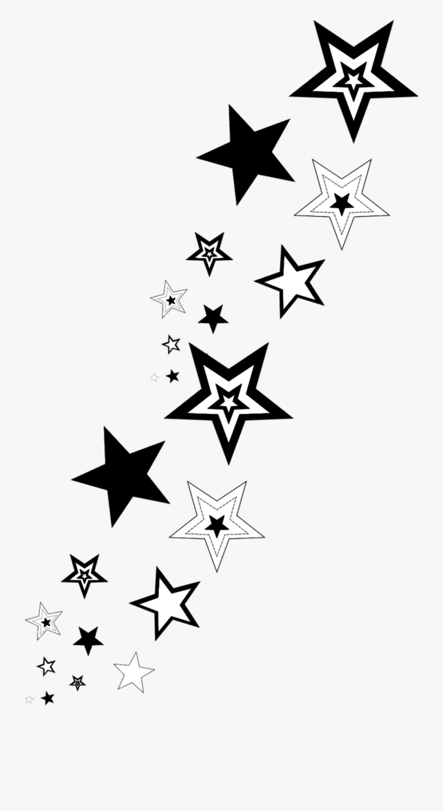 Graphic Black And White Download Pictures Of Stars - My First Birthday Boy Svg, Transparent Clipart