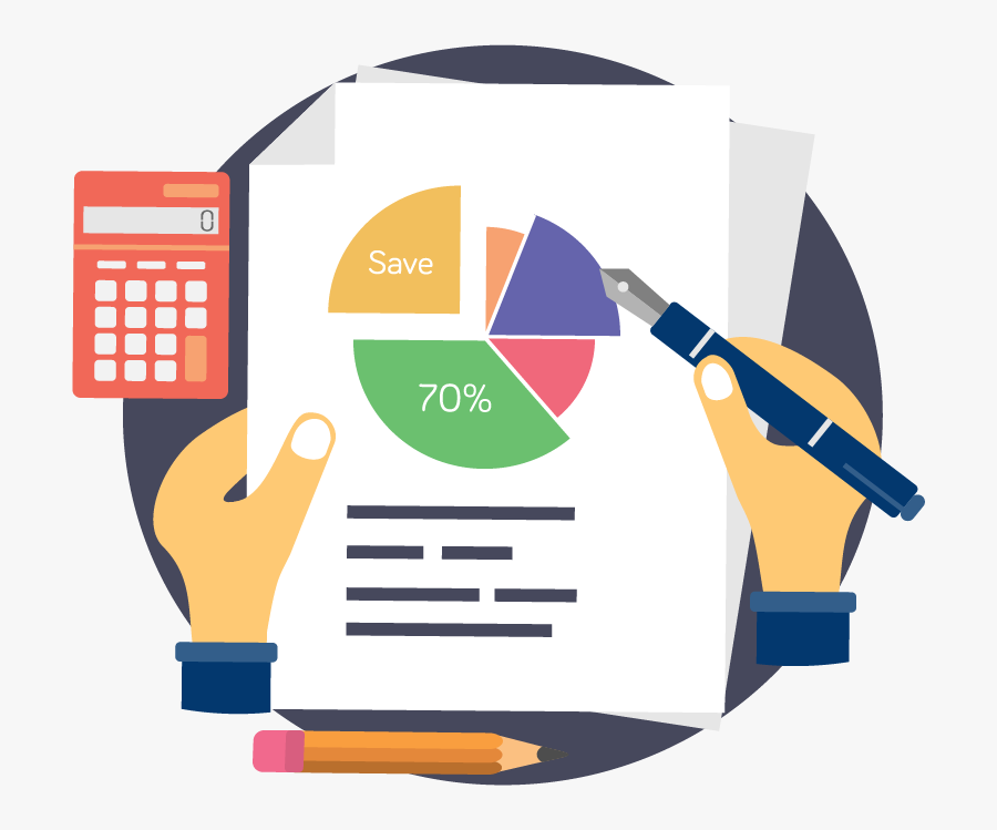 Accountant Design, Transparent Clipart