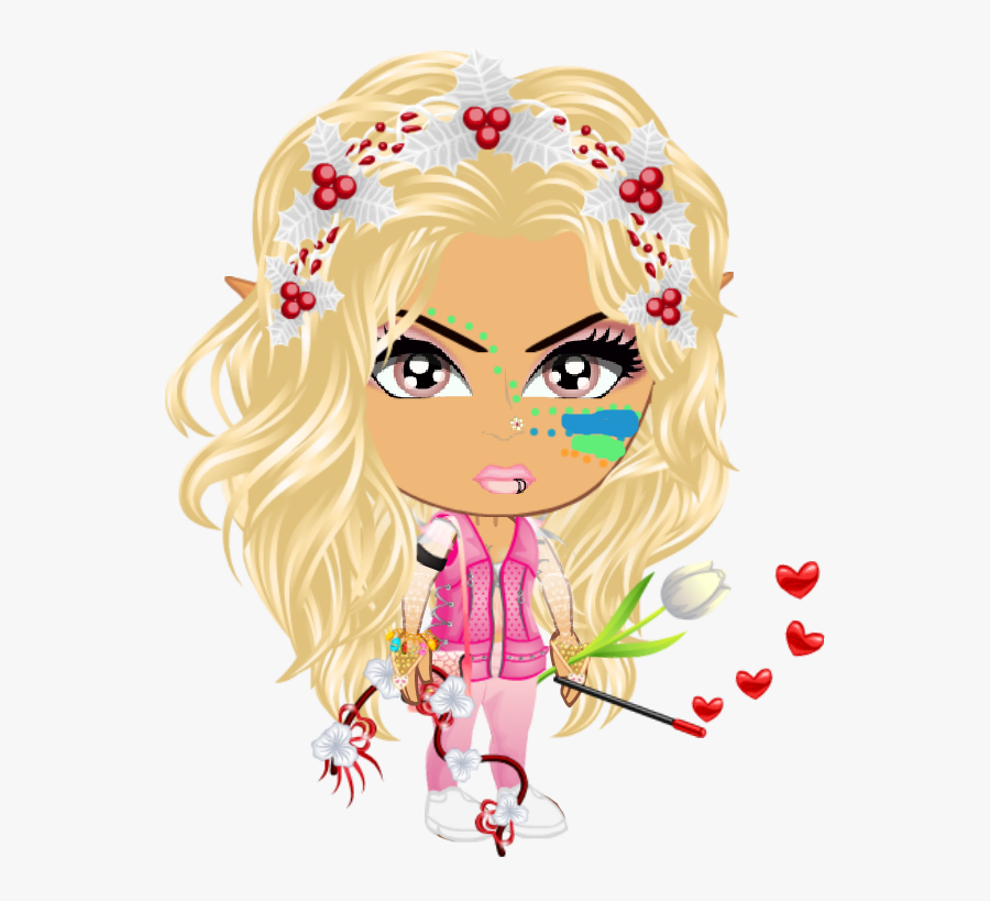 Neon Glowing Face Paint - Cartoon, Transparent Clipart