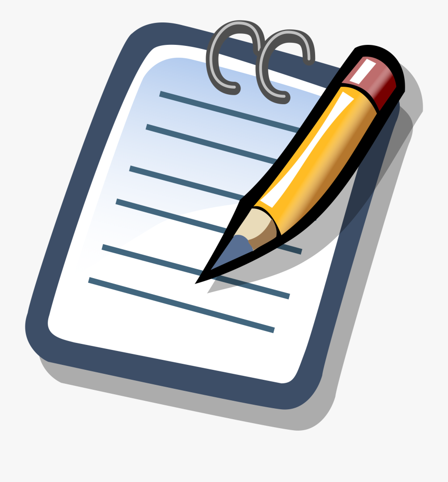 Notepad Icon, Transparent Clipart