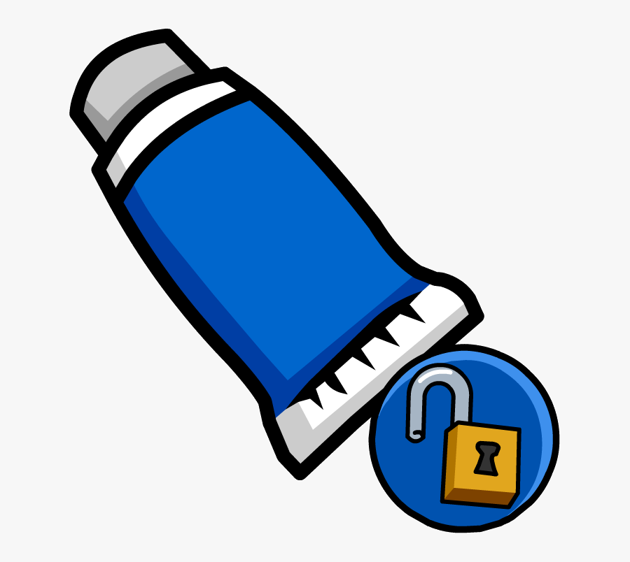 Blue Face Paint - Club Penguin Tiki Png, Transparent Clipart