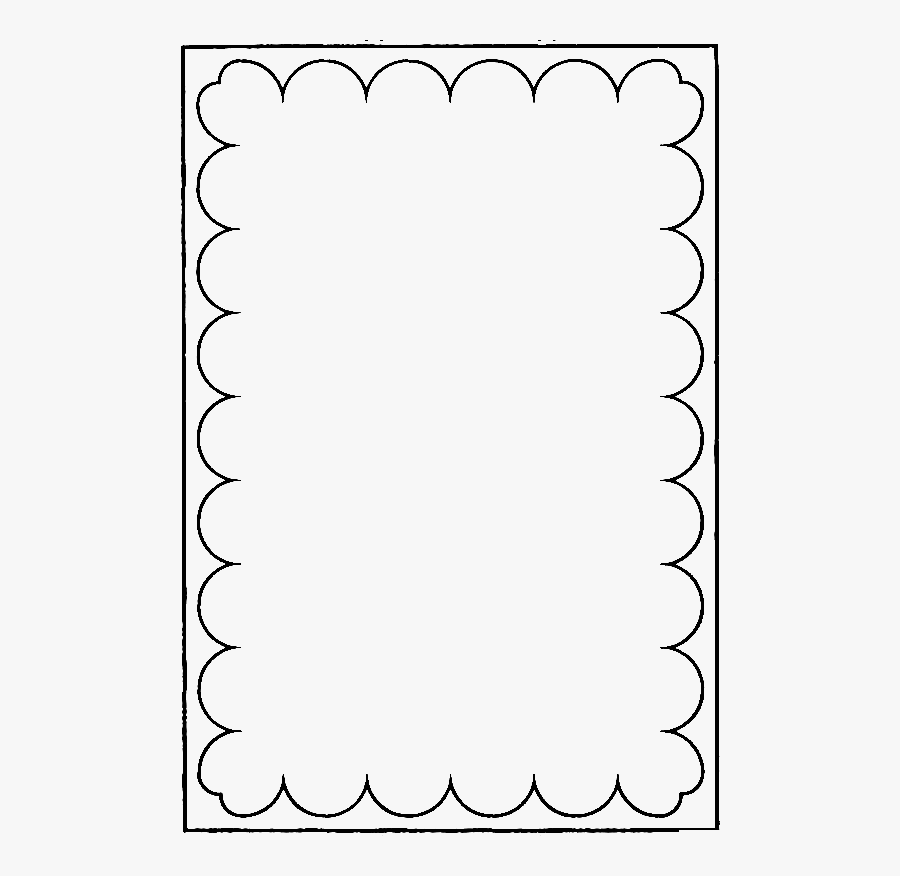 Menu Border2 Clip Art At Clker - Bordes Para Textos Png, Transparent Clipart