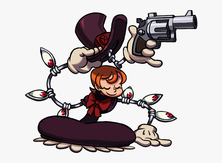 I Tried At Making A Sprite Edit Of Peacock"s Crouch - Peacock Skullgirls Sprites, Transparent Clipart