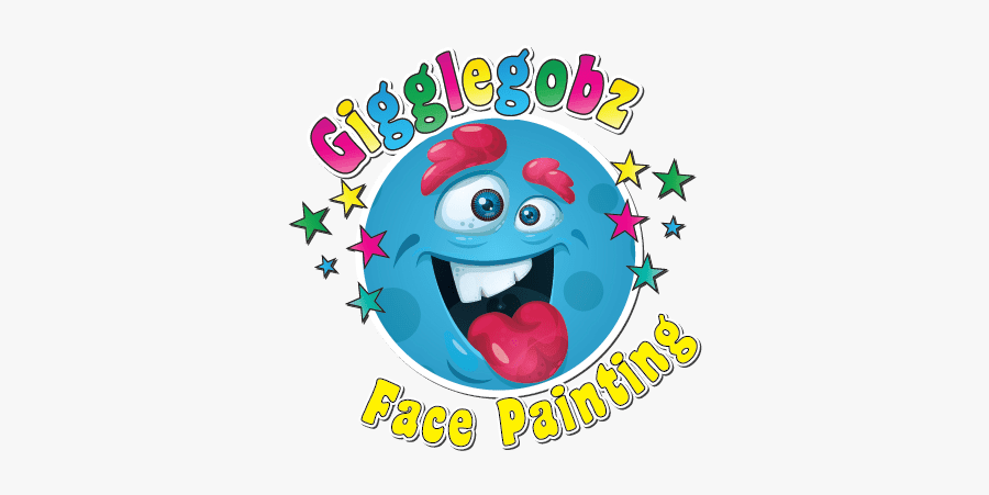 Gigglegobz Face Painting - Smiley, Transparent Clipart