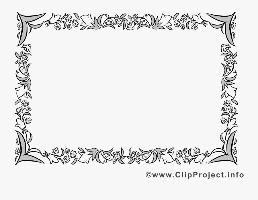 Cadres - Encadrement Dessin, Transparent Clipart
