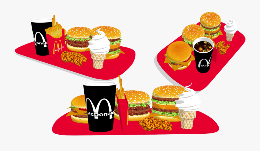 Junk Food Clipart Mcdonald"s Menu - Mcdonalds Food Clip Art, Transparent Clipart