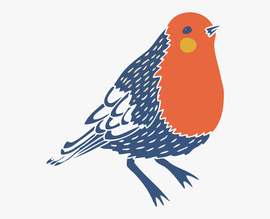 Finch - Old World Flycatcher, Transparent Clipart