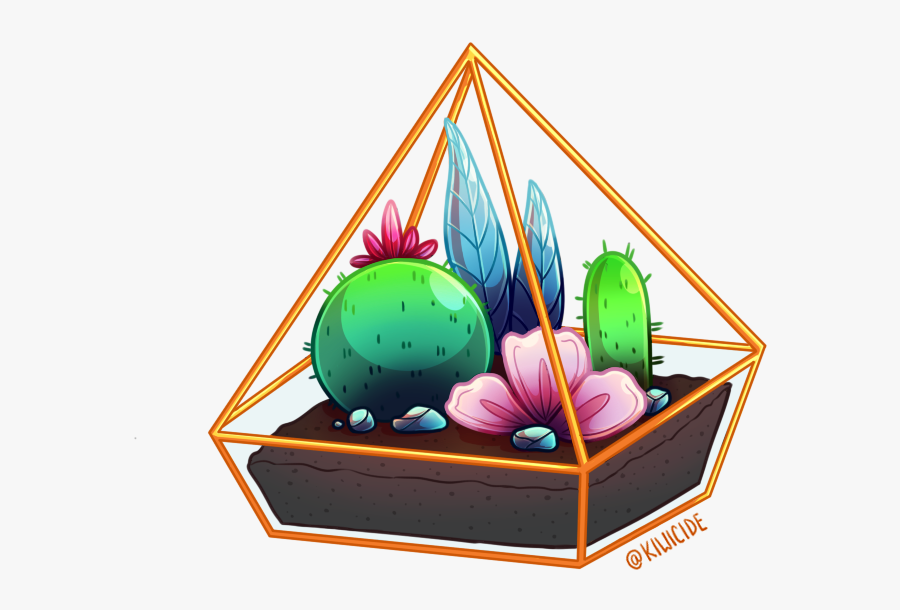 Terrarium Drawing Bullet Journal Clipart , Png Download - Terrarium Clipart, Transparent Clipart