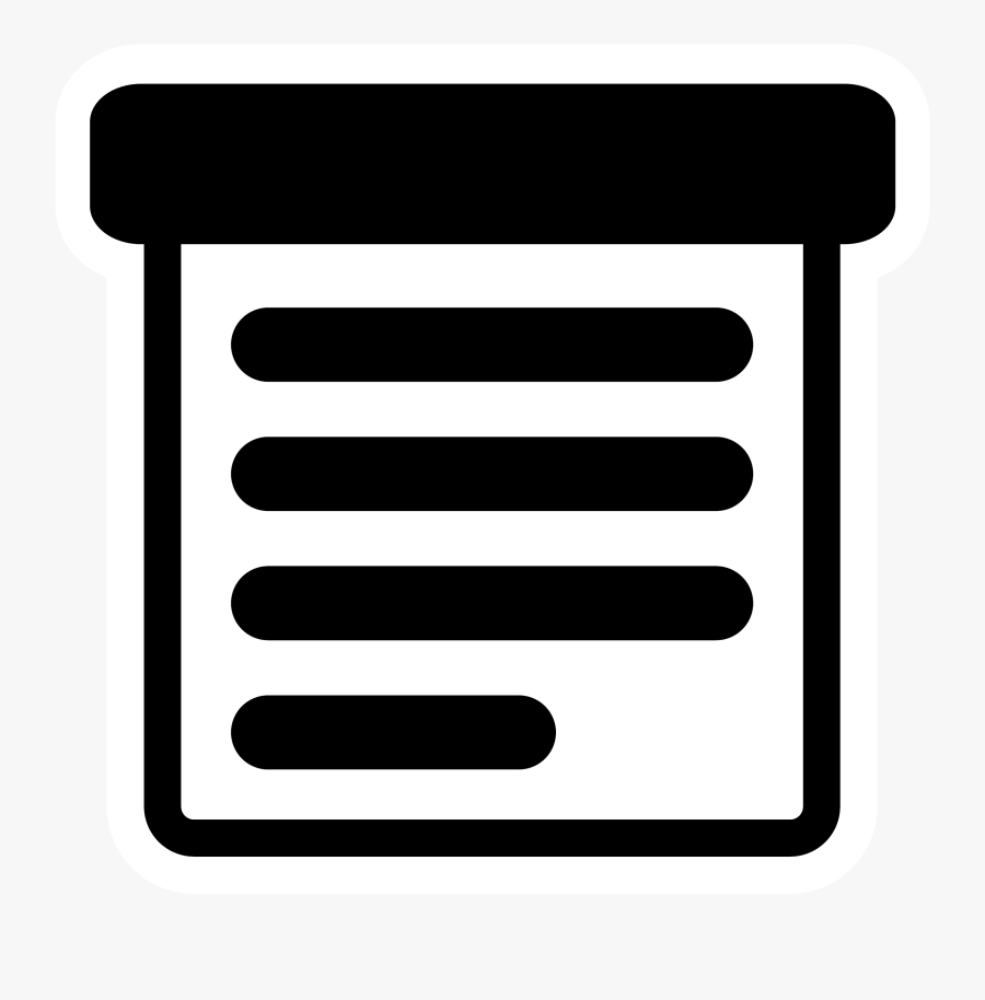 Clipart - Mono Journal - Clip Art, Transparent Clipart