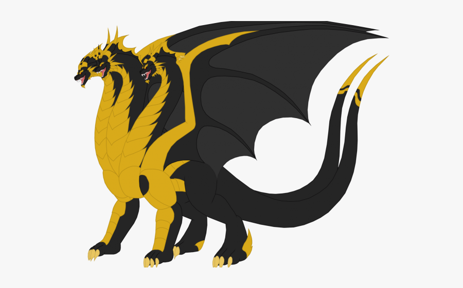 Godzilla Clipart Ham Radio - Keizer Ghidorah Fan Art, Transparent Clipart
