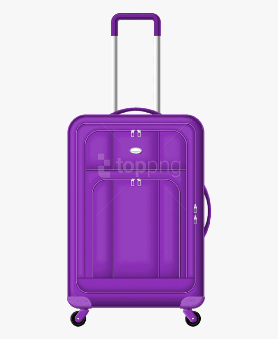 Suitcase Clipart Empty - Travel Bag Png, Transparent Clipart