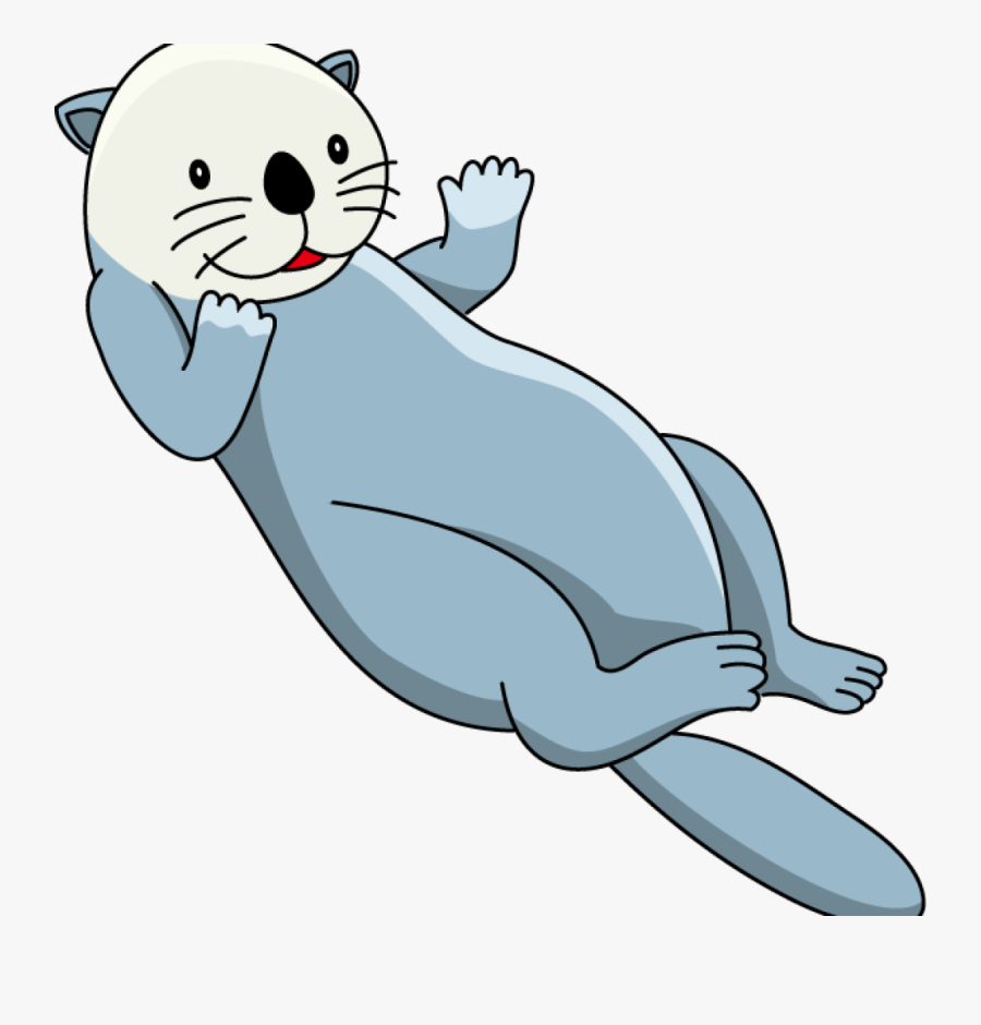 Clipart Otter, Transparent Clipart