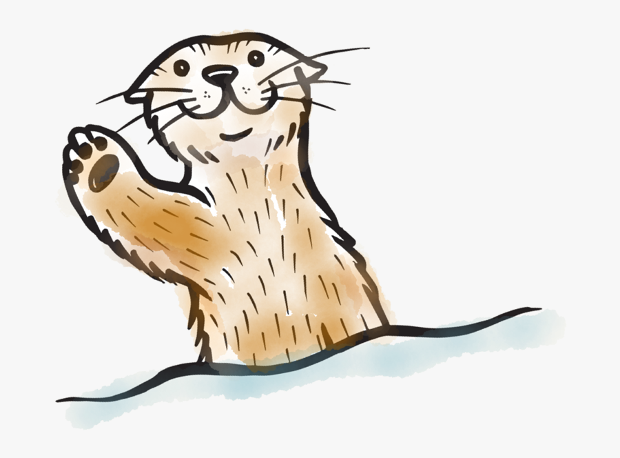 Sea Otter Clipart Sweet - Punxsutawney Phil, Transparent Clipart