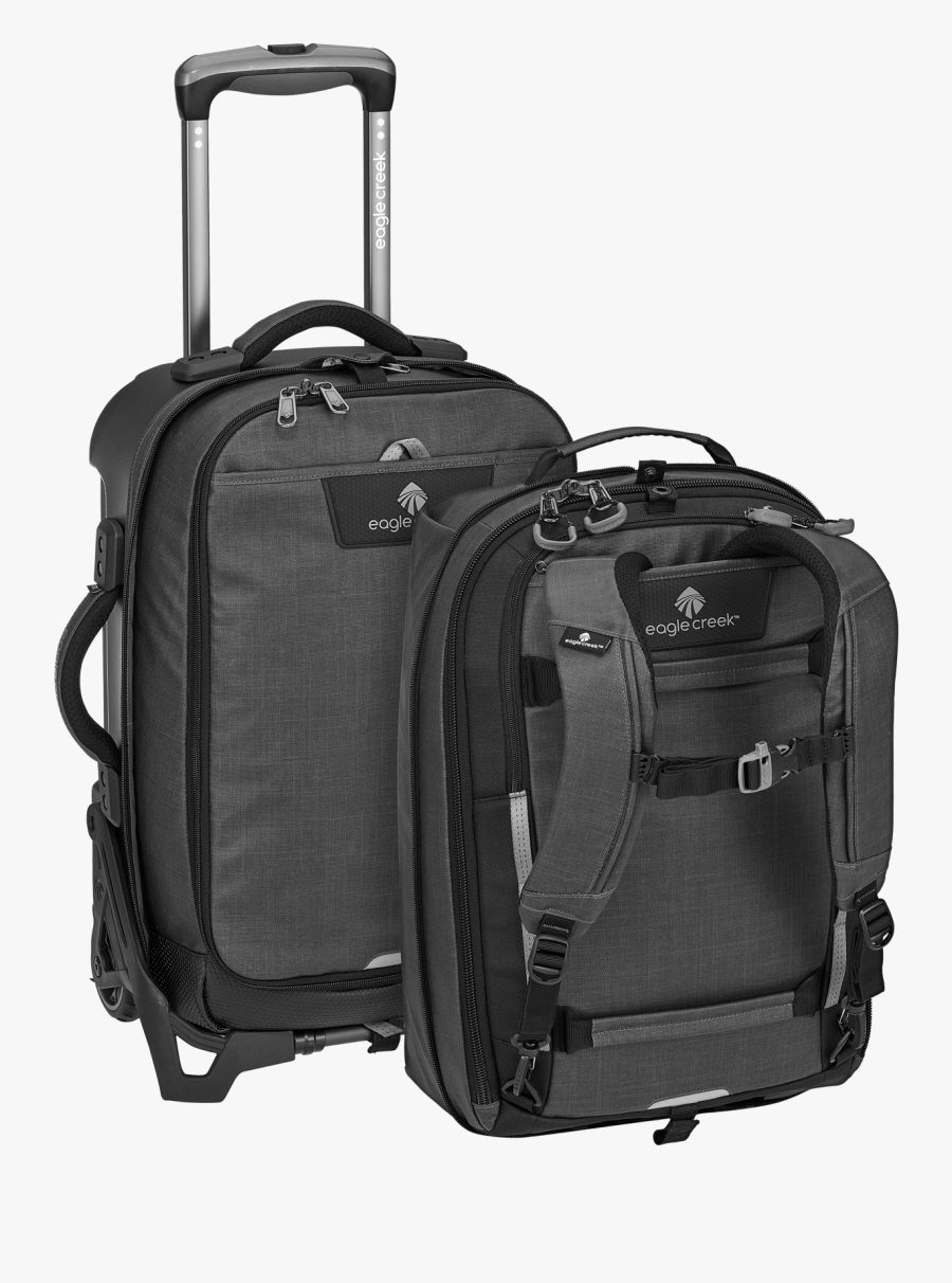 Clip Art Overstuffed Suitcase - Eagle Creek Morphus, Transparent Clipart