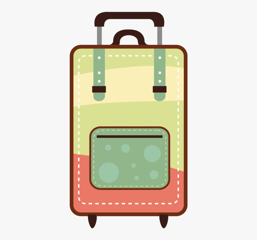 Travel Bag Clipart, Transparent Clipart