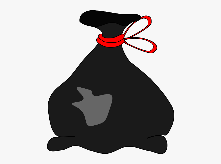 Clip Art Garbage Bag Clipart - Illustration, Transparent Clipart