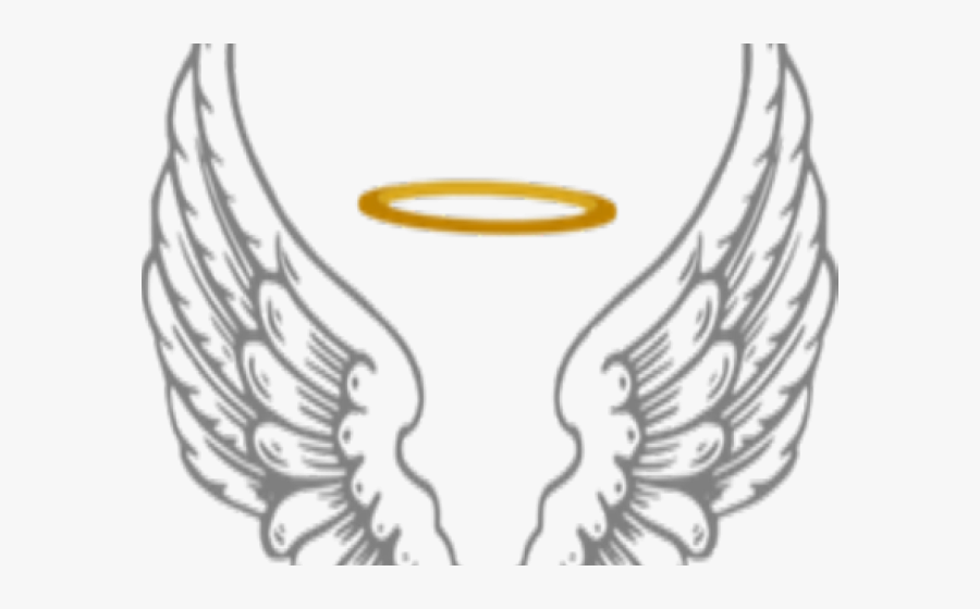 Angel Halo Pics - Navy Blue Angel Wings, Transparent Clipart