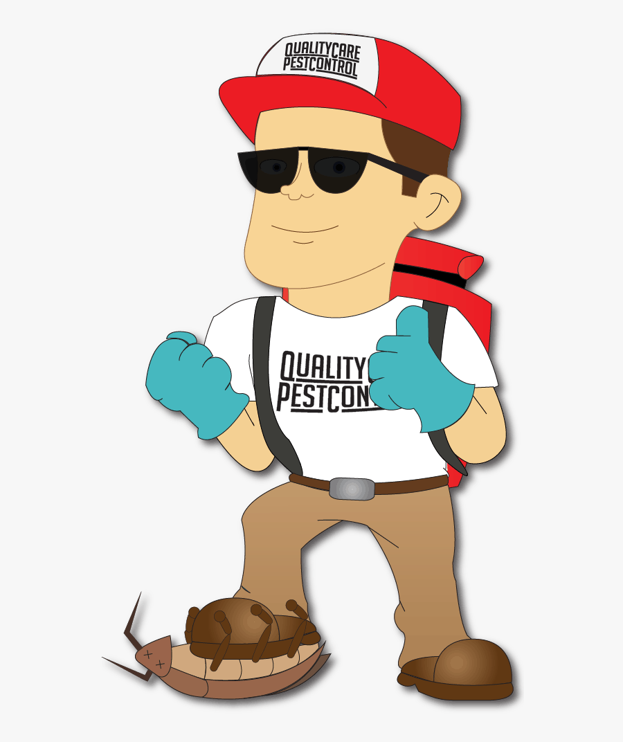 Get In Touch With A Quality Care Pest Control Representative - Cartoon, Transparent Clipart