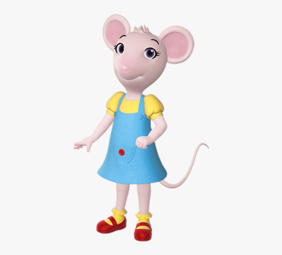 Cartoon,muridae,rat,clip Art,mascot,action Figure,rodent - Angelina Ballerina Characters Png, Transparent Clipart