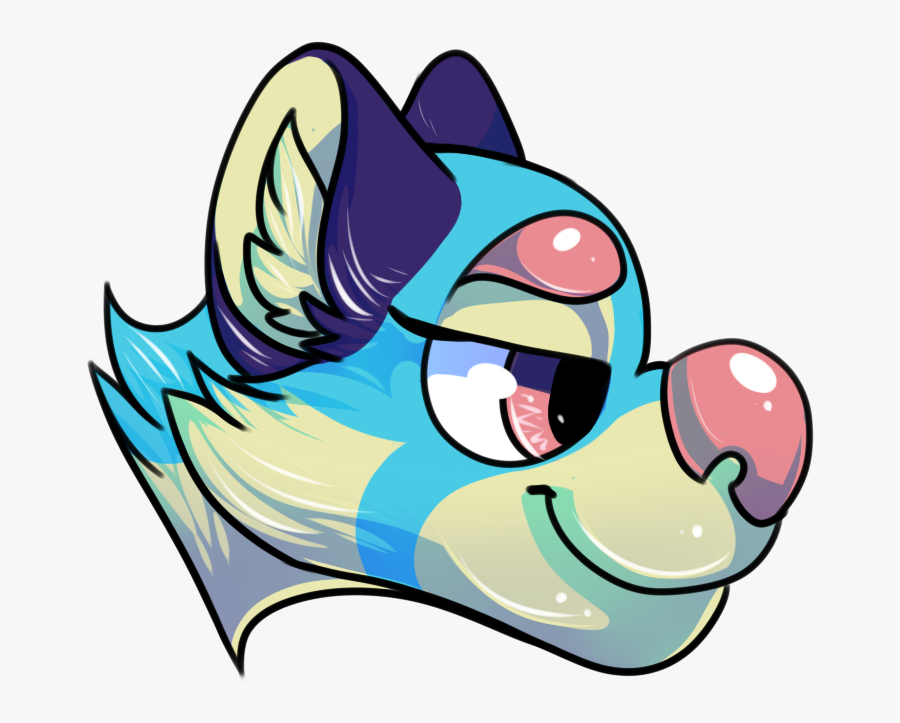 E621 Anthro Big Eyes Fur Half-closed Eyes Male Mammal - Cartoon Eyes Anthro, Transparent Clipart