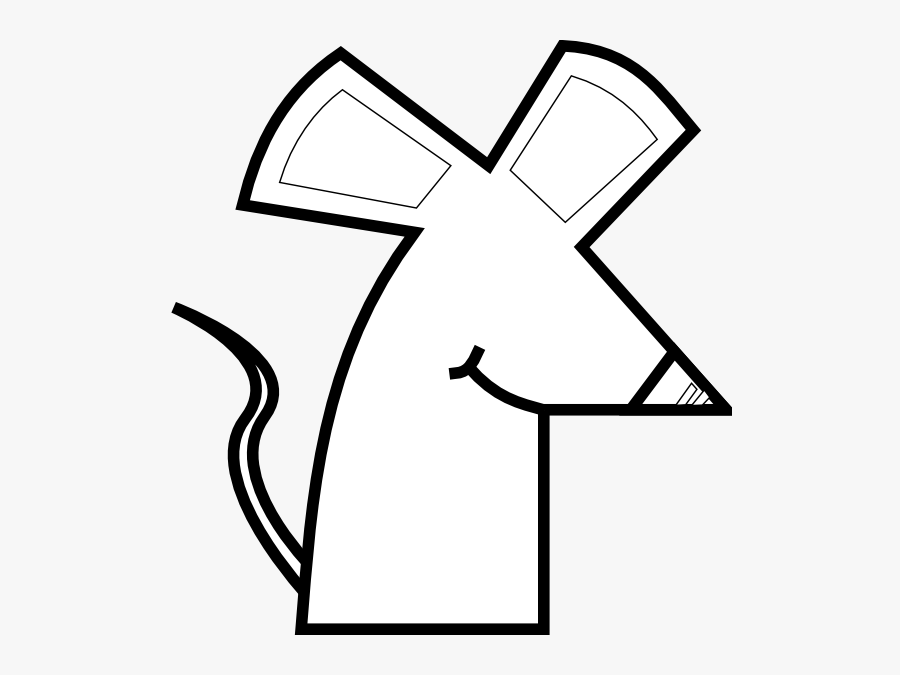 Rat Outline Svg Clip Arts, Transparent Clipart