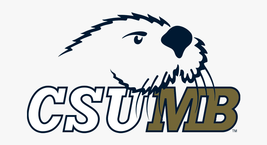Cal State Monterey Bay Otters - Monterey Bay University Mascot, Transparent Clipart