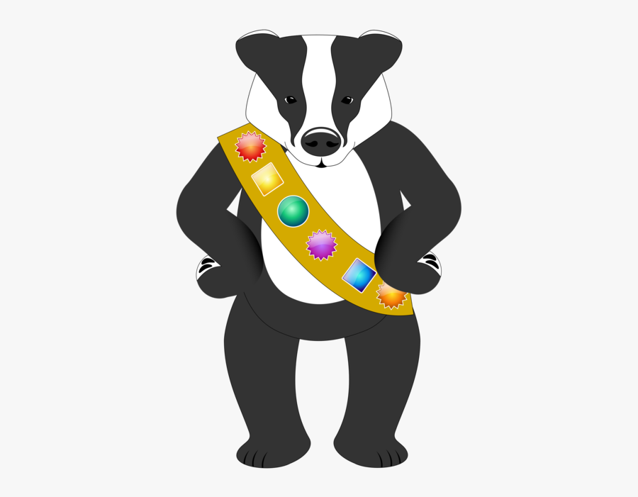 Carnivoran,dog Breed,dog - Badger Wearing A Badge, Transparent Clipart