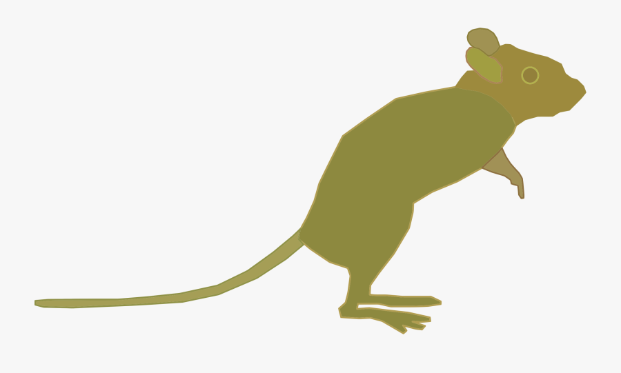 Computer Mouse Silhouette Clip Art - Silueta Ratones, Transparent Clipart