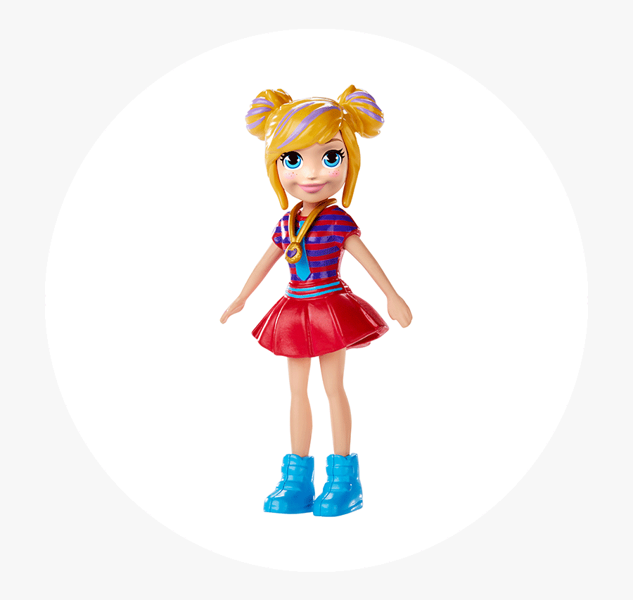 Polly Pocket Doll, Transparent Clipart