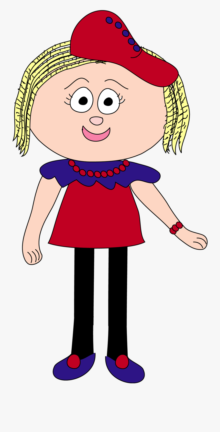 Bonecas Os Meninas Dolls Pinterest Clip Art - Cartoon, Transparent Clipart