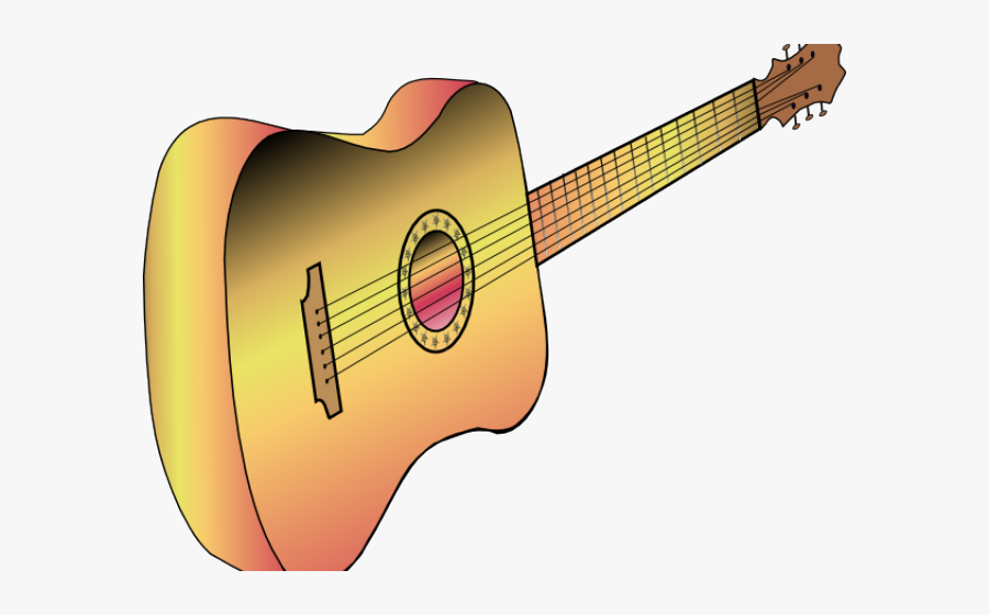 Vector Swirl Clipart Guitar - Guitar Clip Art, Transparent Clipart