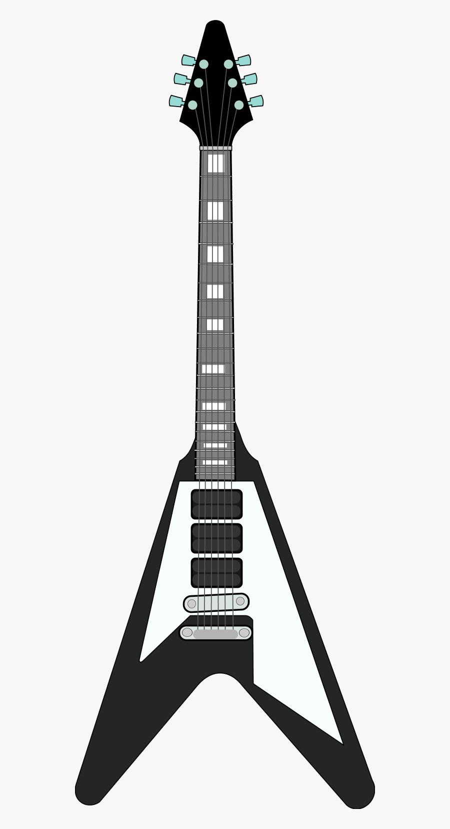 Flying V Guitar Vector , Free Transparent Clipart ClipartKey