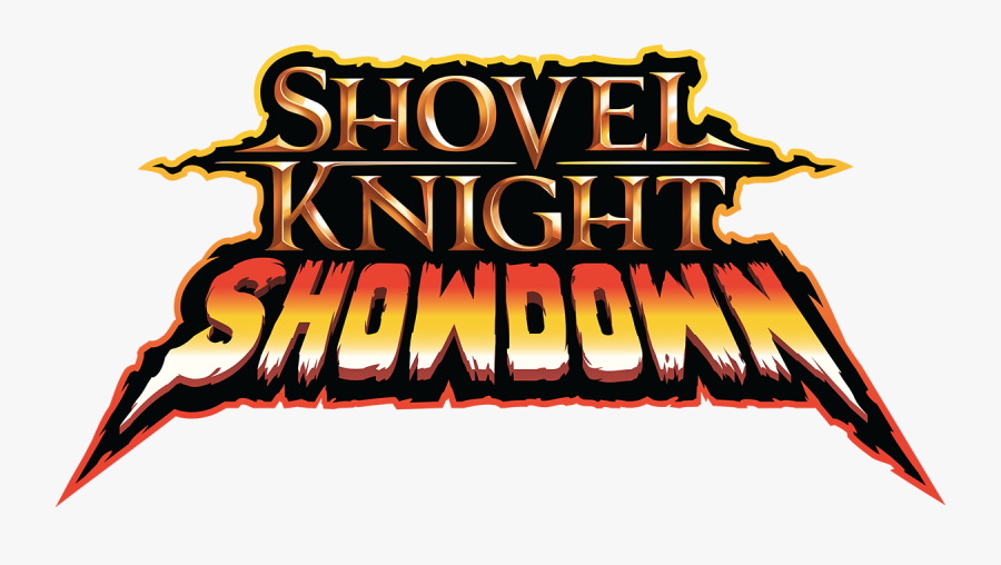 Shovel Knight Showdown Logo, Transparent Clipart