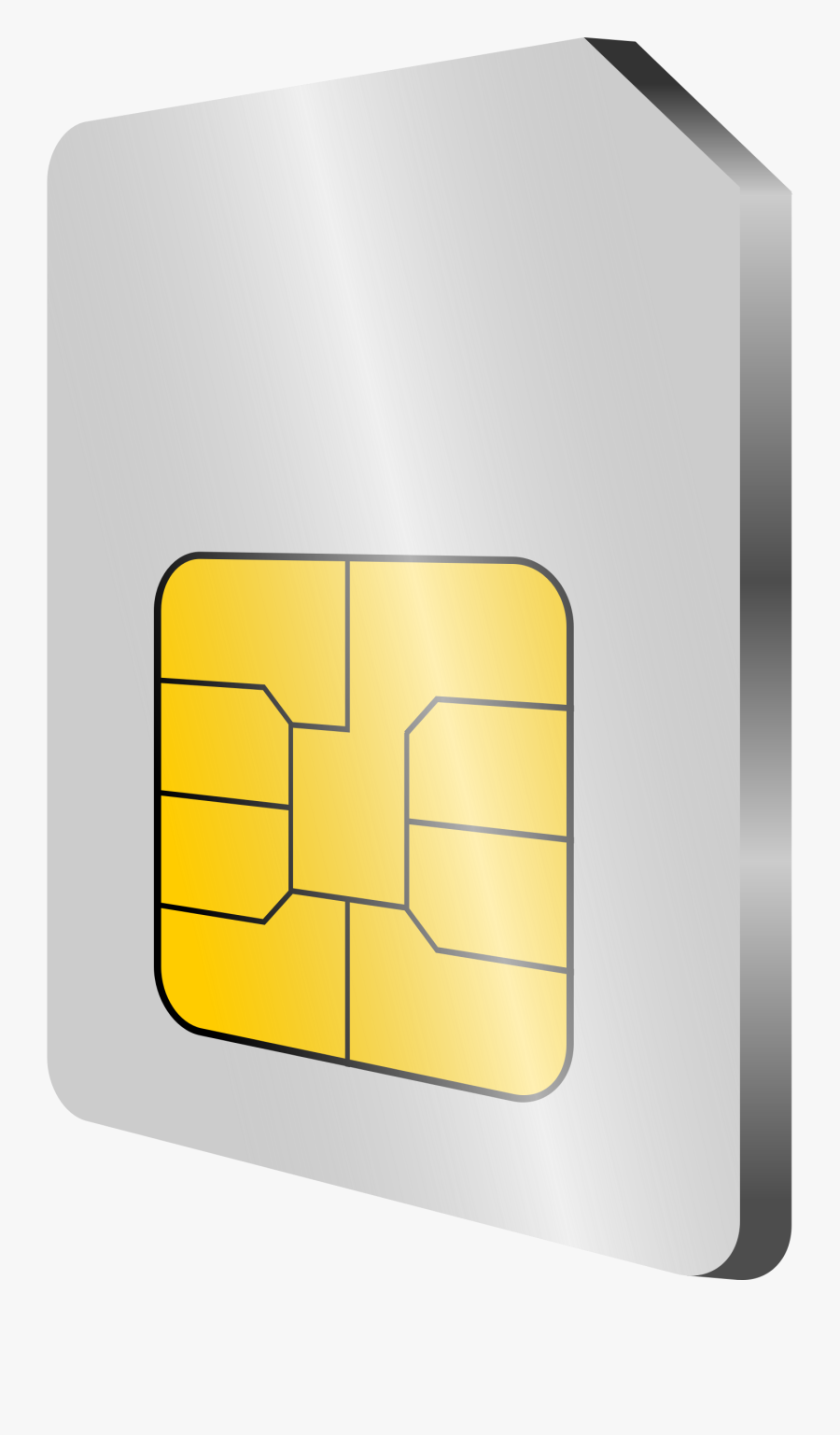 Sim Card Clip Art, Transparent Clipart