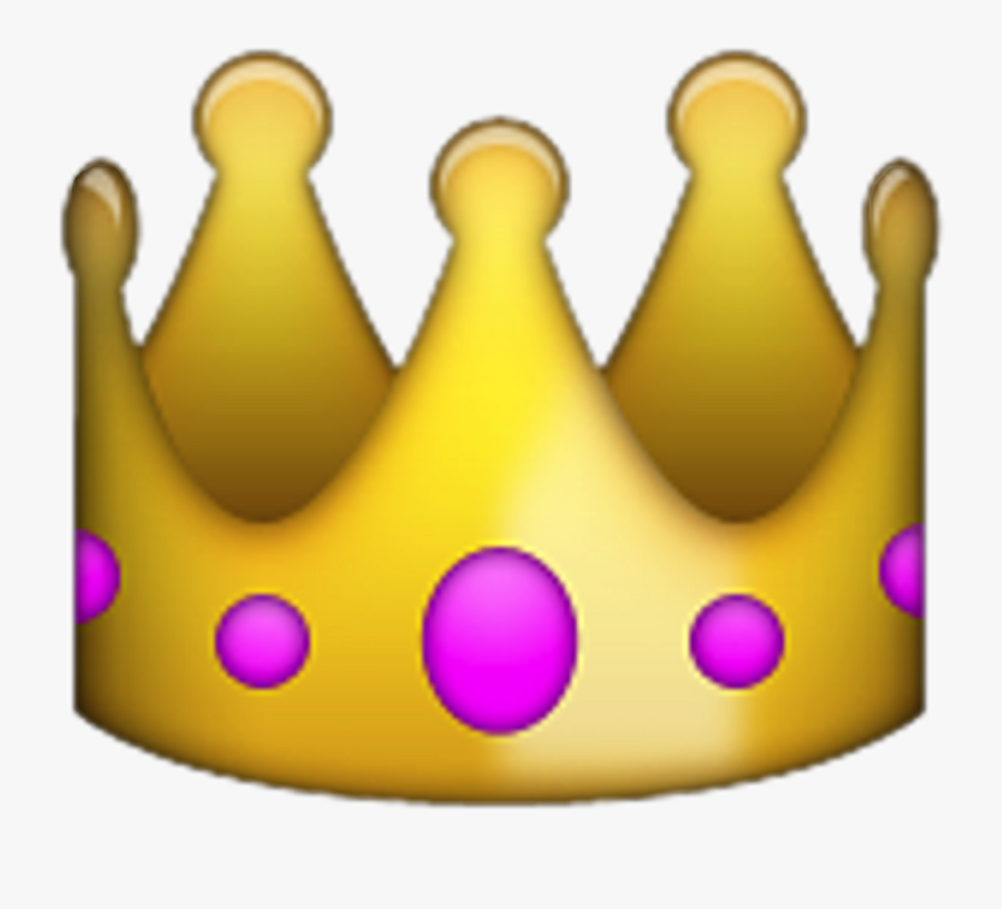 Double Heart Emoji Png -king Freesticker Followme Freetoedit - Emoji Couronne Iphone Png, Transparent Clipart