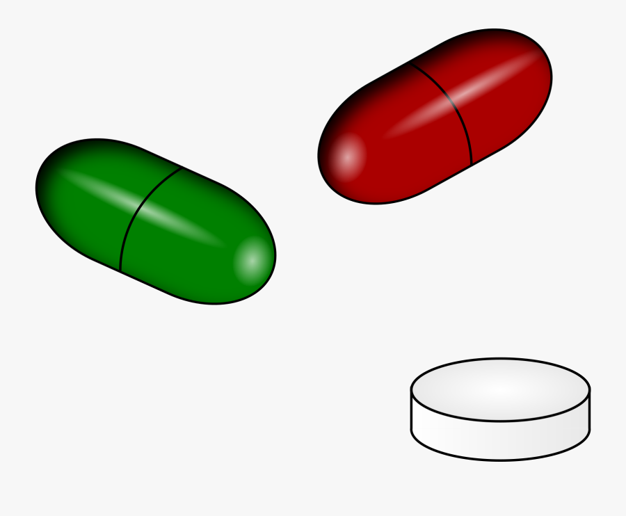 Medicine Pills Clip Art At Clker - Medicine Pill Clip Art, Transparent Clipart