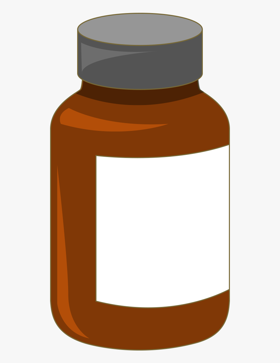 Medicine Bottles Bottle Free Clipart Hd Pill.