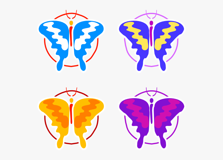 Butterflies Clipart, Transparent Clipart