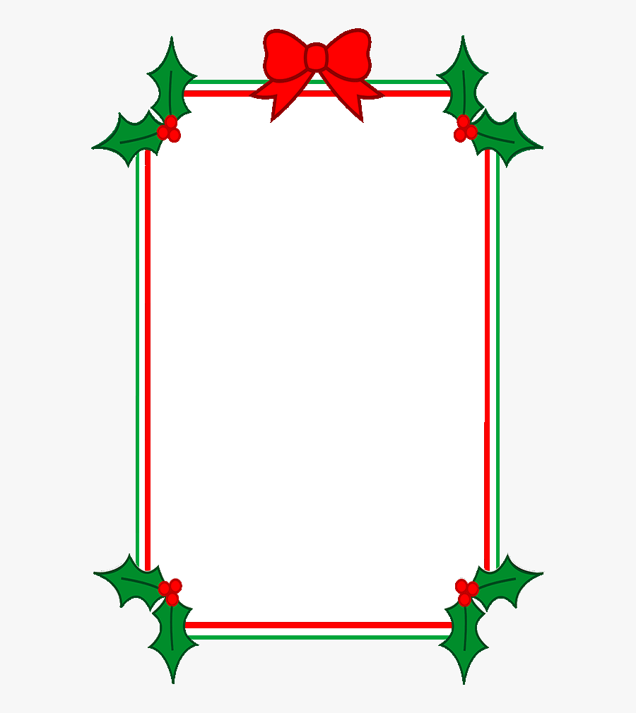 Christmas Border Free Clipart Clip Art Transparent - Christmas Songs Lyrics Short, Transparent Clipart