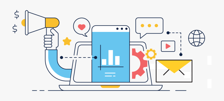 Email Marketing Clipart Message - Video Marketing For B2b Statistics 2019, Transparent Clipart