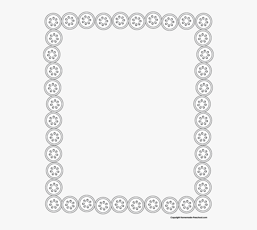 Doodle Christmas Border Clipart Coloring Book Clip - Circle, Transparent Clipart