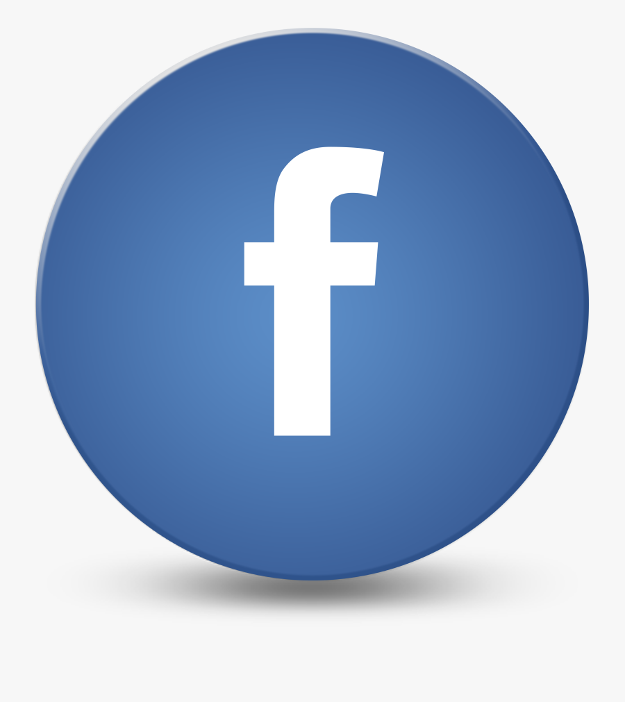Round Facebook Logo Like Pictures To Pin On Pinterest - Logo Png Facebook Redondo, Transparent Clipart