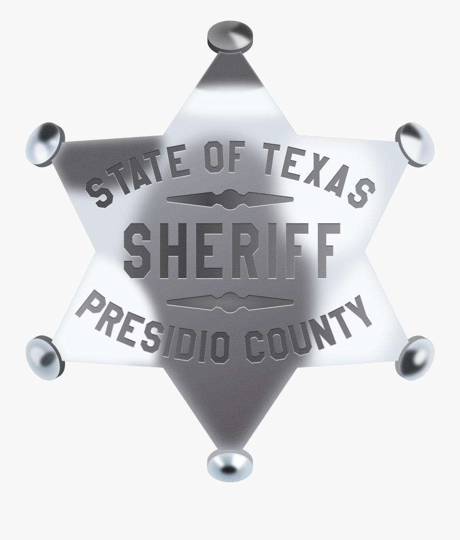 Sheriff Badge Clip Arts - Poster, Transparent Clipart