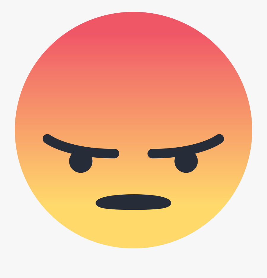 Facebook Angry Emoji Like Png - Angry Emoji Facebook Png, Transparent Clipart