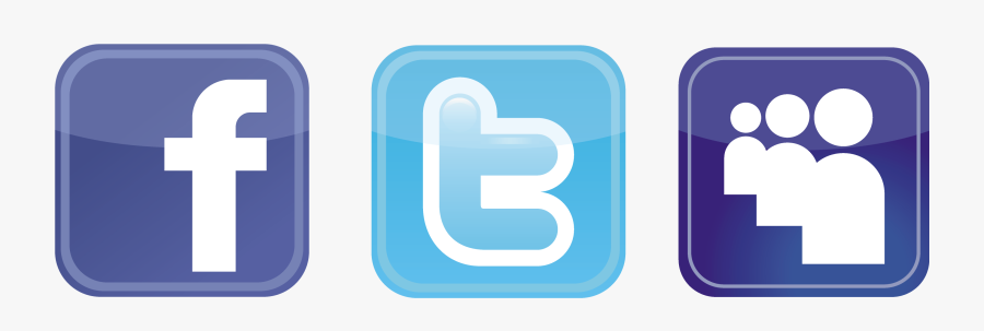 Twitter Logo Clipart - Find Us On Facebook And Twitter, Transparent Clipart